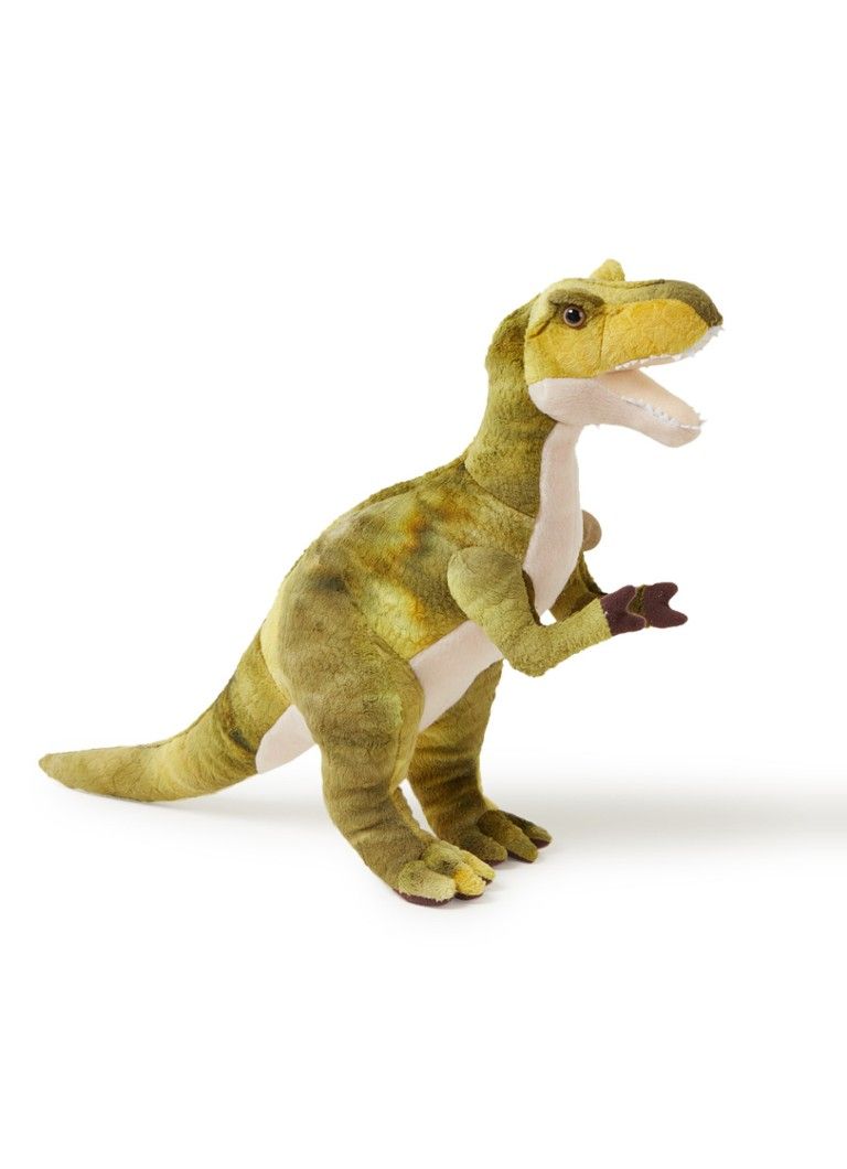 WNF T-Rex knuffel - 33 cm - groen
