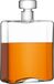L.S.A. Cask Whisky Karaf Langwerpig 1 liter - Glas - Transparant