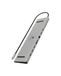 ICY BOX USB-C dockingstation met 3-voudige video-uitgang, Power Delivery tot 100 W, 2 x HDMI, VGA, 3X USB 3.0, SD/microSD-kaartlezer, Gigabit LAN, aluminium behuizing