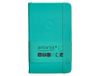 Antartik Notitieboek met elastiek, vaste omslag, A6 vellen, glad, turquoise, 100 vellen, 80 g, FSC