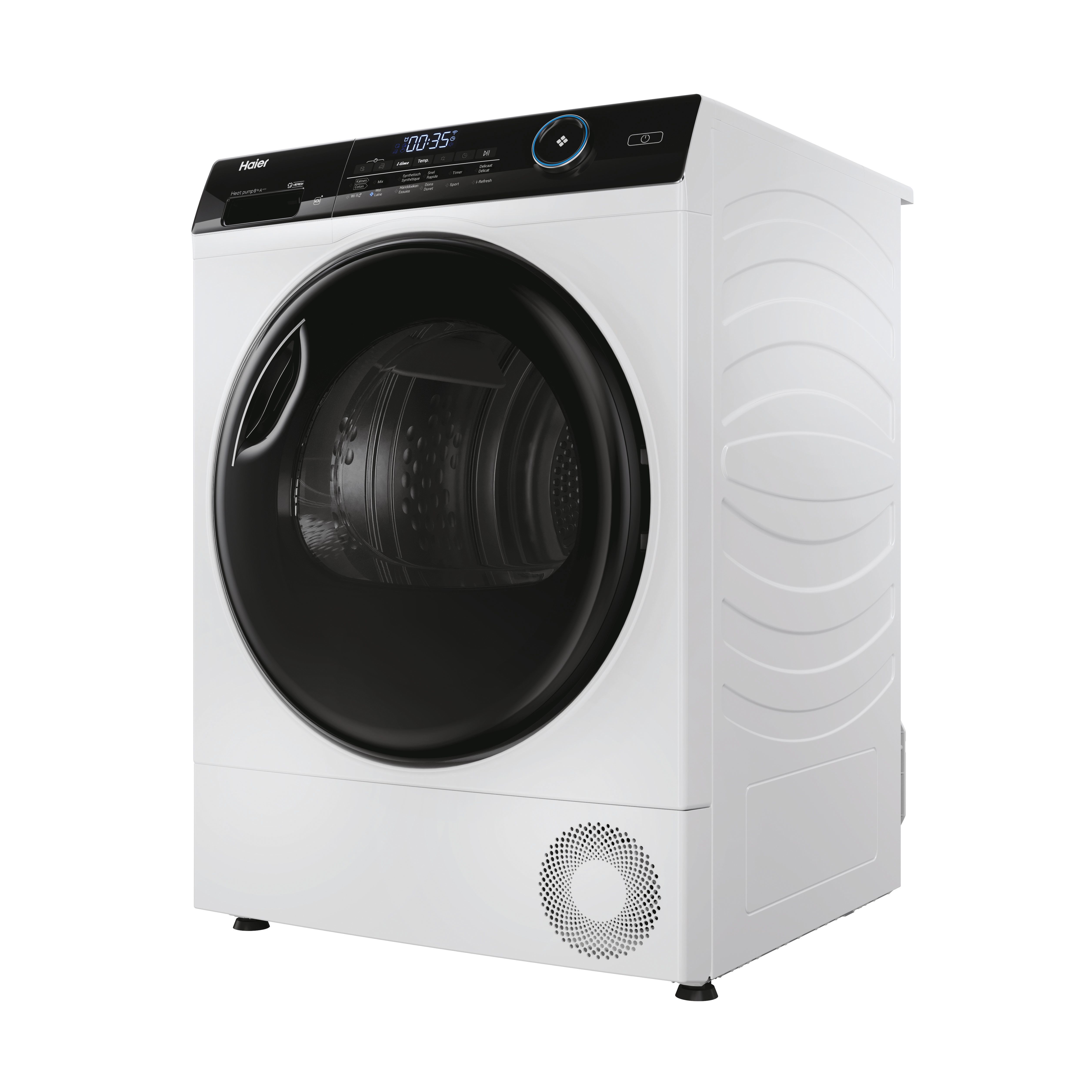 Haier I-Pro Series 5 HD80-A3959 - Warmtepomp Droger - 8 kg - A+++ - Wit