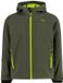 CMP Gevoerd hoodie voor kind - 6 jaar - Polyester/Fleece - Winddicht - Met capuchon - Lange mouw - Ritszakken - Zijzakken - Oliegroen