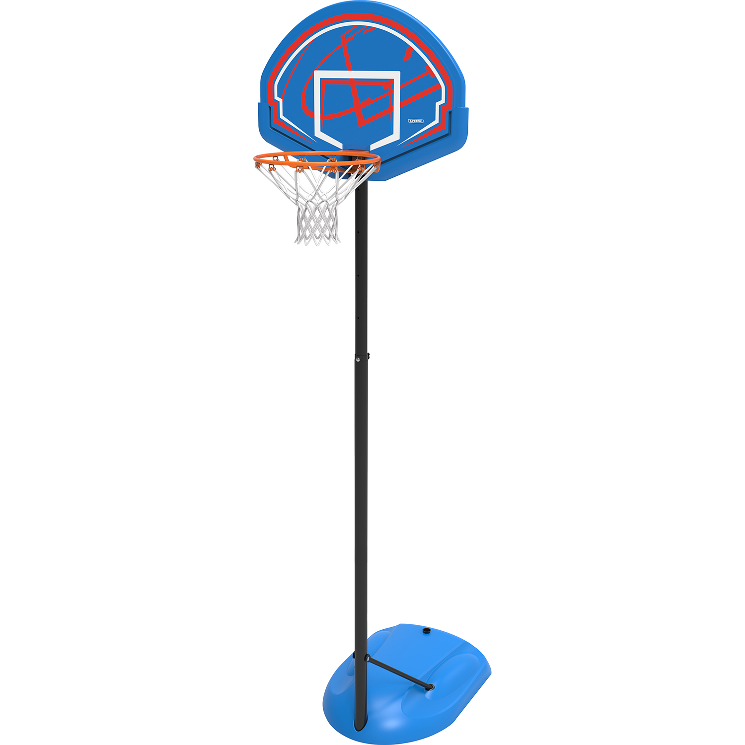 Lifetime basketbal standaard Youth blauw