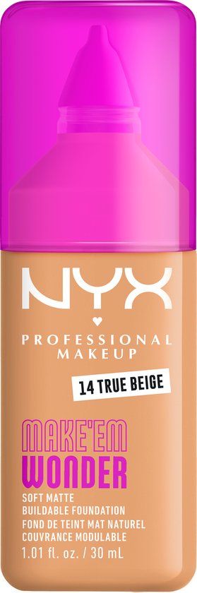 NYX Professional Make Up Make 'EM Wonder Foundation - True Beige