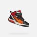 GEOX INEK Sneakers - Zwart/Rood - Maat 33