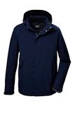 killtec heren Functionele jas/buitenjas met afritsbare capuchon KOW 4 MN JCKT, dunkelnavy, 4XL, 41843-000