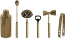 DKD Home Decor Cocktail Set Roestvrij staal Koper Wit Marmer