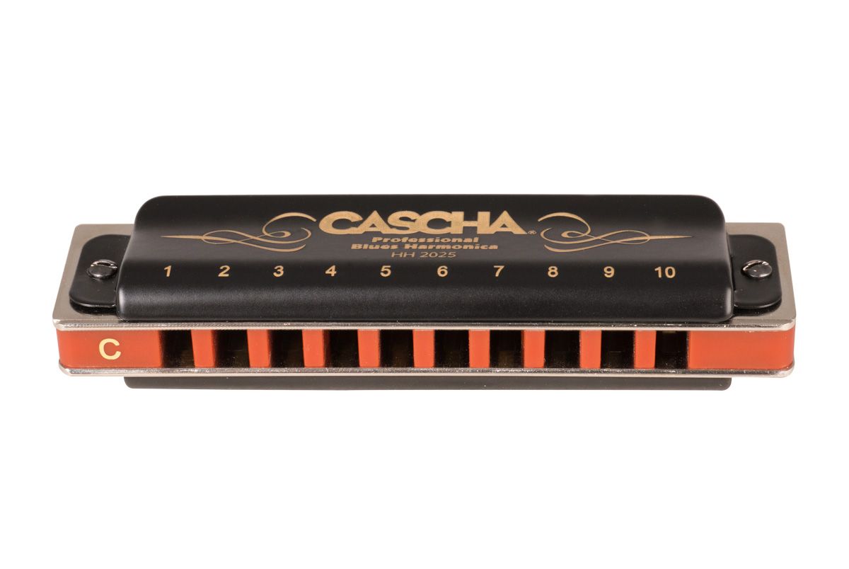 Cascha HH 1610 Harmonica - Zwart, Oranje