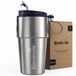 Blockhütte Coffee Mug To Go 500ml – Lekvrije Thermosbeker RVS, Donkerblauw