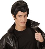 Widmann Finidi Rockabilly pruik Zwart