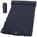 Merkloos 2-Persoons Campingmatras 200 x 135 cm - Met Voetpomp