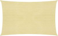 vidaXL Zonnezeil HDPE Beige 2,5x3m