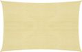 vidaXL Zonnezeil HDPE Beige 2,5x3m