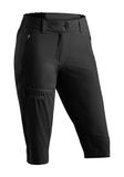 Maier Sports Lulaka Capri Loop 3/4 wandelbroek dames zwart maat 48