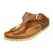BIRKENSTOCK Teenslipper 'Gizeh' bruin / goud