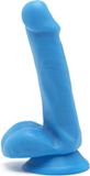 ToyJoy Get Real – Dual Density Dildo met Zuignap en Balzak - Roze