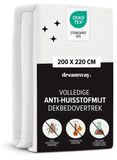 Housse de couette anti-acariens 200 x 220 cm lavable à 95 degrés