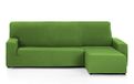 Martina Home Túnez chaise longue-overtrek kort hoekdeel rechts, groen