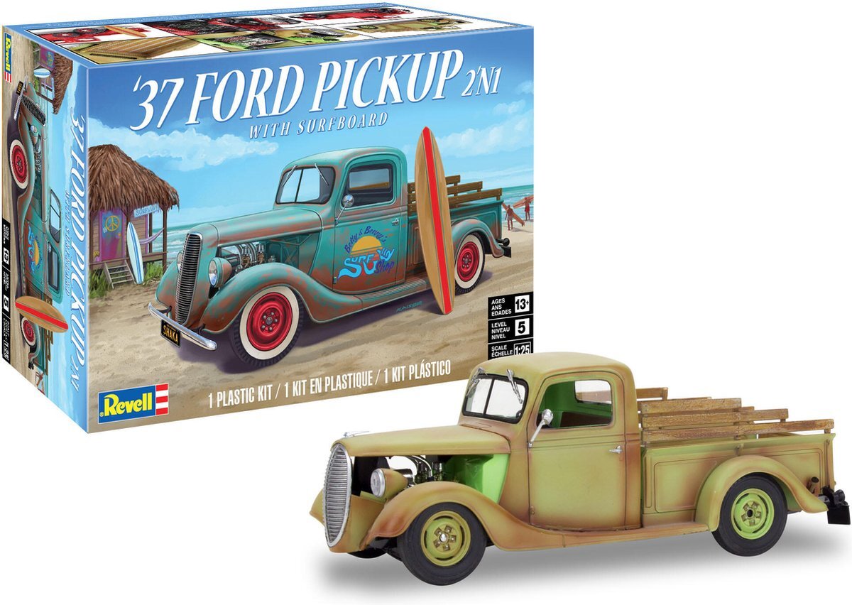 Revell 14516 37 Ford Pickup Auto (bouwpakket) 1:25