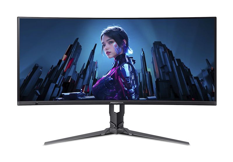 Acer Predator UM.CXXEE.501 34" UltraWide Quad HD QD-OLED Gaming Monitor