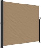 vidaXL Windscherm uittrekbaar 180x600 cm taupe