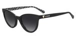 Moschino Love MOL079/S Black pattern black 52/20/140 Lunettes de soleil Femme