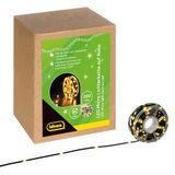 Idena 30542 - LED micro feeënlampjes met 200 LED's in goudgeel, voor buiten & binnen, ca. 22,9 m lang op rol, timerfunctie van 8 uur, om te knutselen, als feestdecoratie, kerstdecoratie