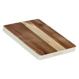 LA PORCELLANA WIT - Libeccio Houten Snijplank 35,6 x 28 x 3 cm