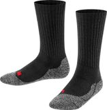 FALKE Active Warm dik ademend wol functioneel materiaal sokken kinderen zwart - maat 39-42