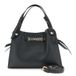 CAFèNOIR Sac cabas en similicuir grainé avec détail lettrage, pour femmes, taille unique