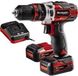 Einhell TE-CD 1 - Perceuse à percussion - 2 vitesses - Noir/Rouge
