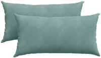 vidaXL - Zitkussens - 2 stuks - Zeegroen - 80 x 40 cm - Corduroy stof