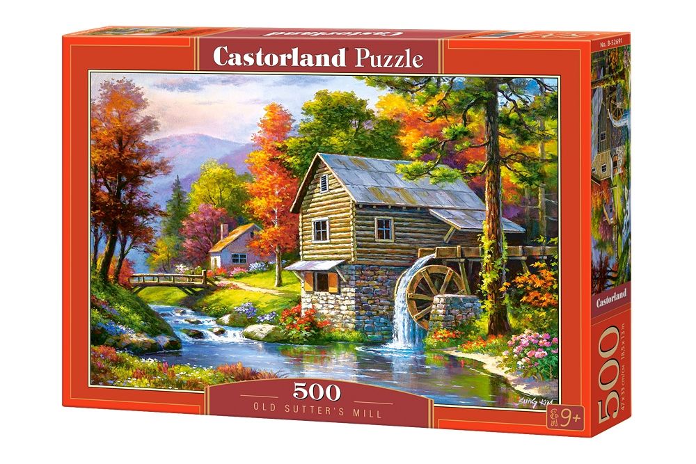 Castorland Old Sutter's Mill - 500 Piece Jigsaw Puzzle