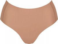 Sloggi Zero Feel dames slip met hoge taille 2.0 - Naadloos - Beige - Maat L