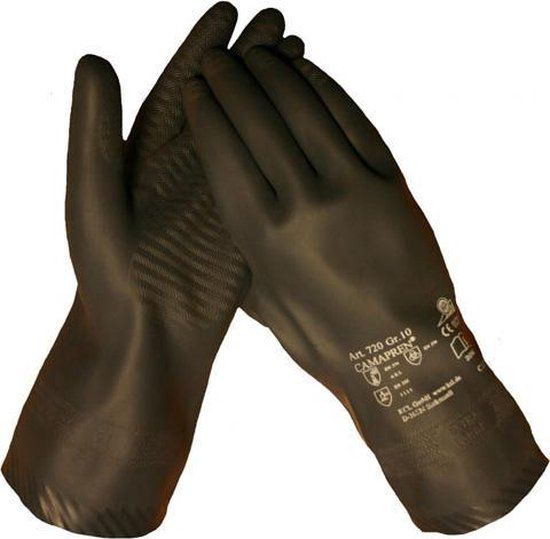 Honeywell KCL Camapren 720 Chemisch bestendige handschoen XXL Zwart Latex
