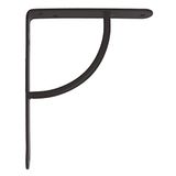 AMIG Plankdrager/planksteun van metaal - Zwart - H150 x B125 mm - 110 kg
