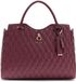 GUESS Tamara Satchel Handtas Schoudertas Merlot Wijnrood