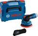Bosch GEX 12V-125 Professional Disc Sander - 12V - Velcro - 6000-10000 RPM - Black, Blue, Red
