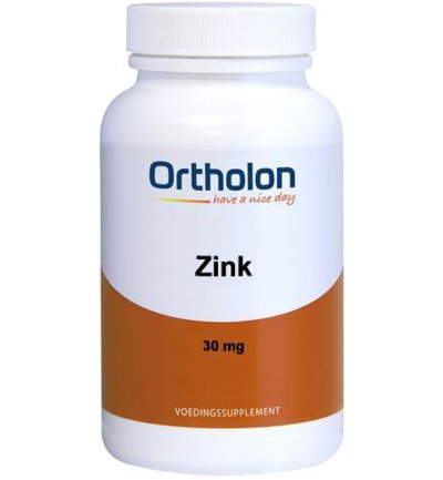 Ortholon Zinkcitraat 30mg Tabletten 60mg