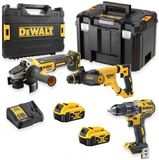 Gereedschapsset DeWalt XR Serie - Gereedschapscombiset - 18V - 2x 5.0Ah - Borstelloos