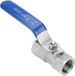 Robinet à boisseau sphérique en acier inoxydable (RVS), type SS304, à passage réduit, adapté aux tuyaux de 1-1/4 et 1-1/2 pouce