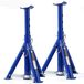 Trépied support - Réglable - Pliable - 3 tonnes - Bleu - Pour caravane et voiture