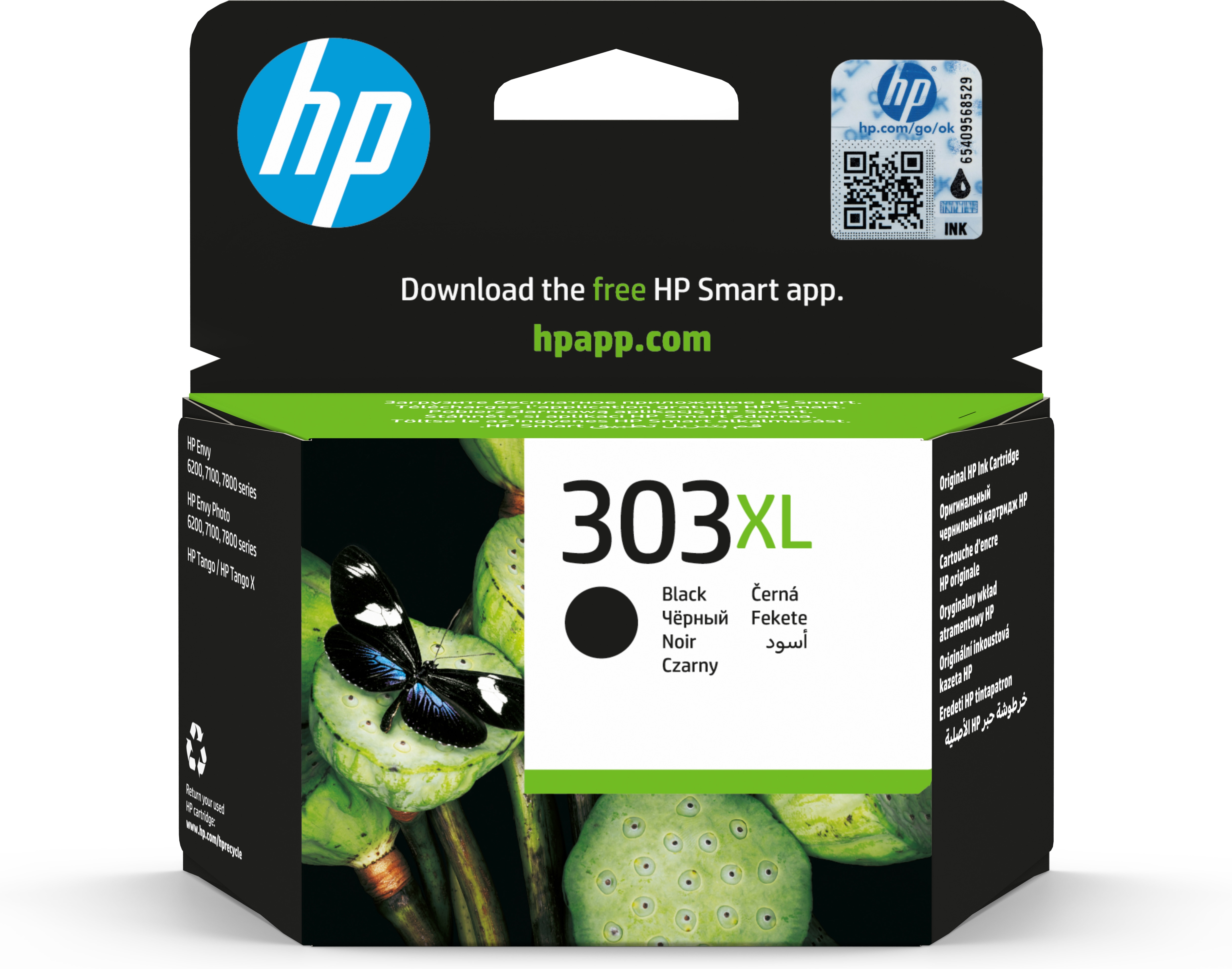 HP   303XL originele high-capacity zwarte inktcartridge