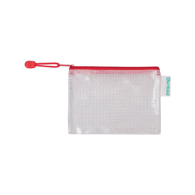 Tarifold Opbergtas met rits a6 rood