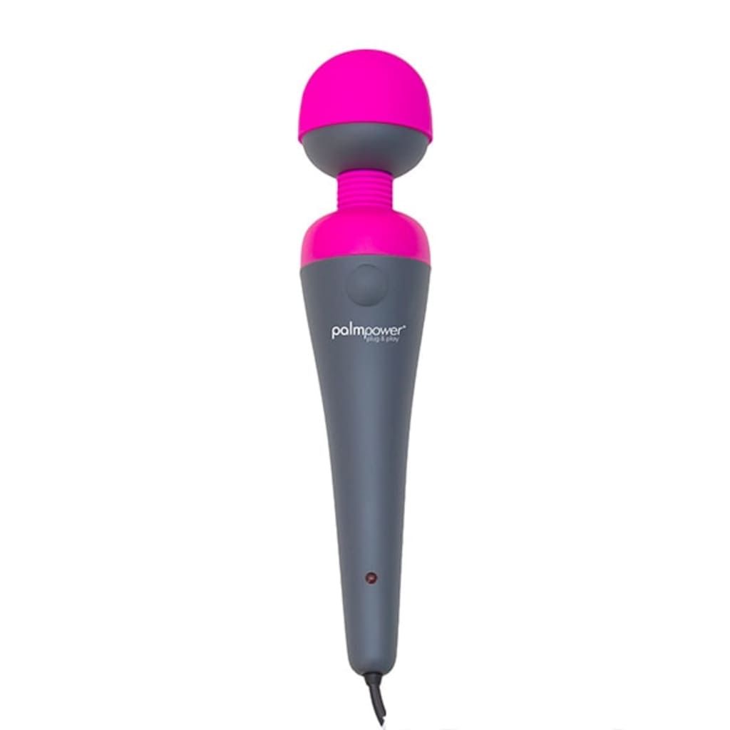 HANCA PalmPower - Plug & Play Wand Massager - Grijs