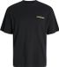 JACK&JONES JJEBRADLEY GRAPHIC TEE SS O-NECK NOOS T-shirts Homme Noir Coton L