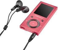 Intenso Video Scooter BT MP3-speler met Bluetooth 5.0, 1,8 inch kleurendisplay, 64 GB microSD, USB-C, tot 18 uur accu, incl. hoofdtelefoon, roze