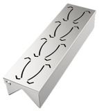 Merkloos Roestvrijstalen Grill Smoker Box voor BBQ's