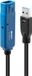 Lindy USB 3.0 Active Extension Cable - 8m - Black