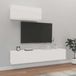 Maison Exclusive - Ensemble de 3 meubles TV, blanc, composite bois
